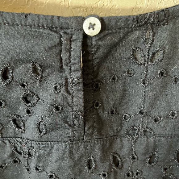 Abercrombie & Fitch Woman Black Flutter Sleeve Blouse - Picture 3 of 4